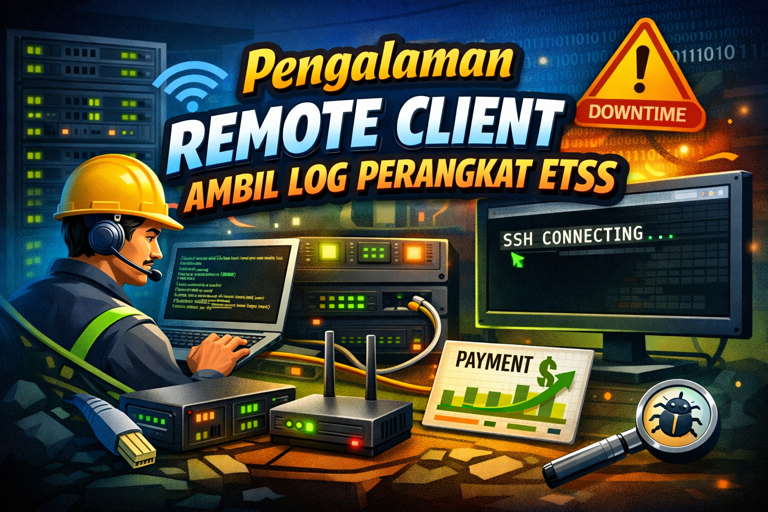Pengalaman Remote Client buat Ambil Log Perangkat ISR SDWAN