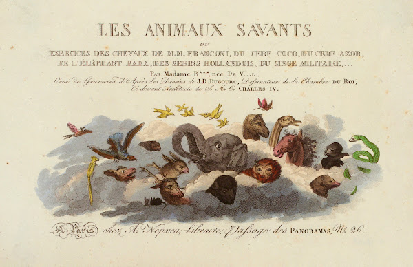 Les Animaux Savants  Title