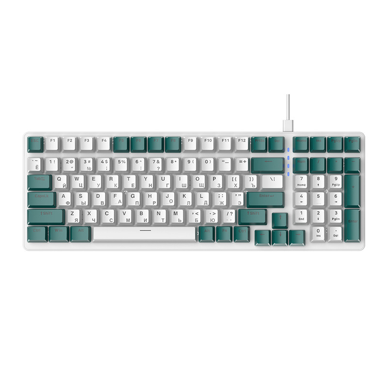 Mechanical keyboard with Cyrillic layout