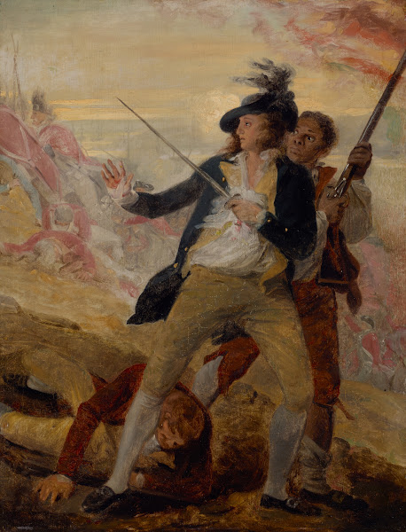 Lieutenant Thomas Grosvenor and Servant ca1797
