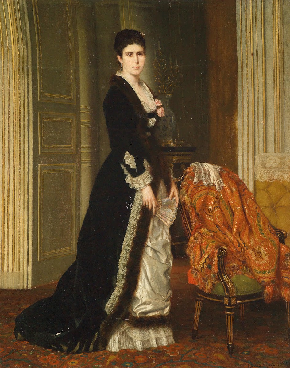 Portrait De Mme Aubry Vites 1878