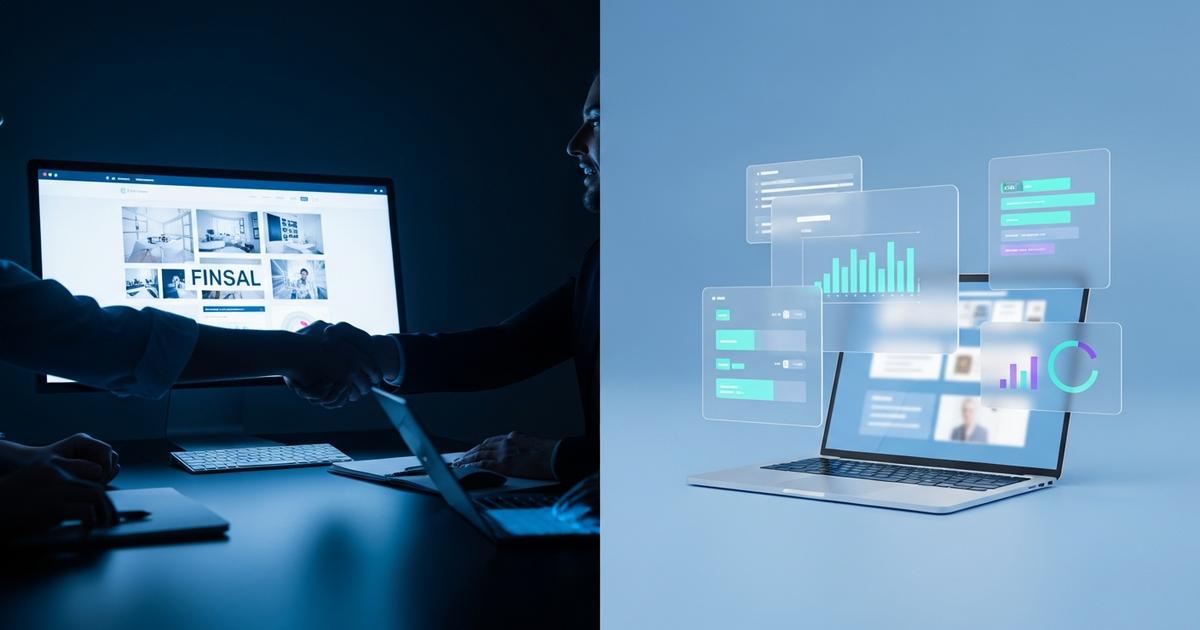 Client și manager MASTECH după finalizarea creării site web Chisinau