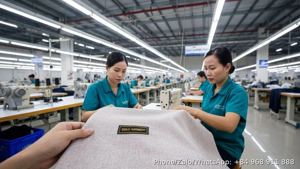 custom clothing manufacturer - Gold Garment Vietnam