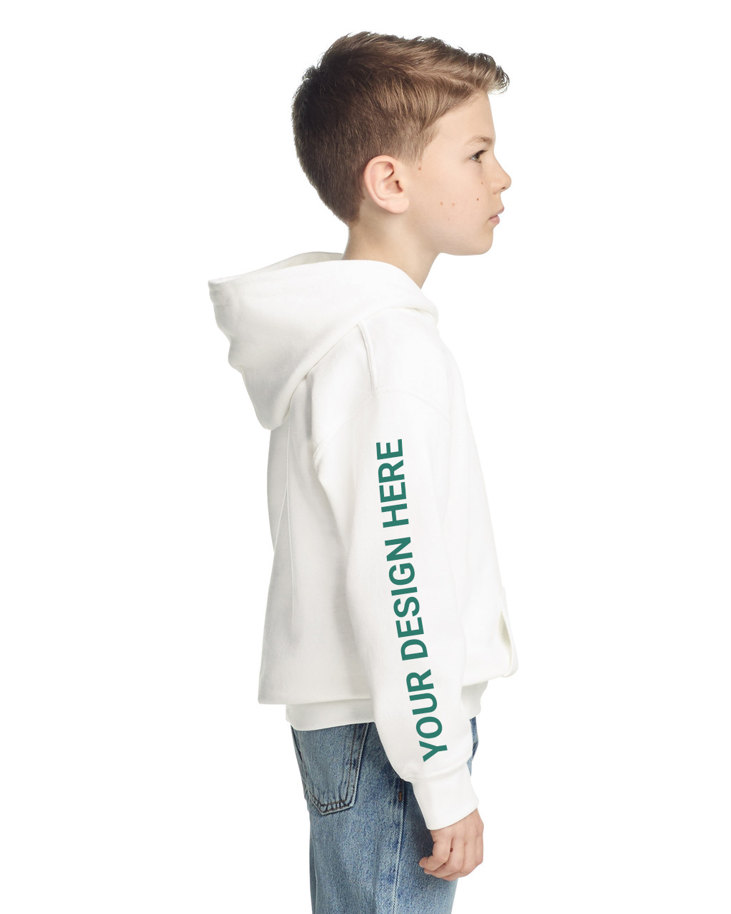 Gildan 18500B (US) - Youth Heavy Blend Hooded Sweatshirt (DTG)