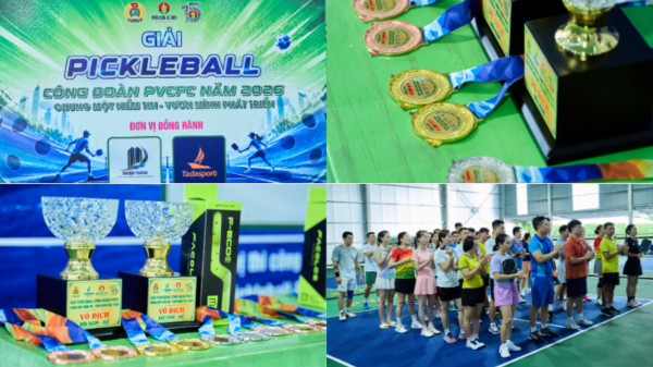 Giải Pickleball PVCFC 2026: Lan tỏa văn hóa rèn luyện, gắn kết sức mạnh tập thể