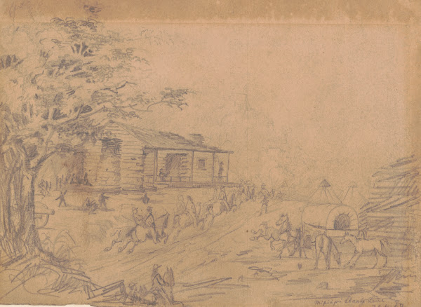 Mississippi state line near Corinth April 1862 1862