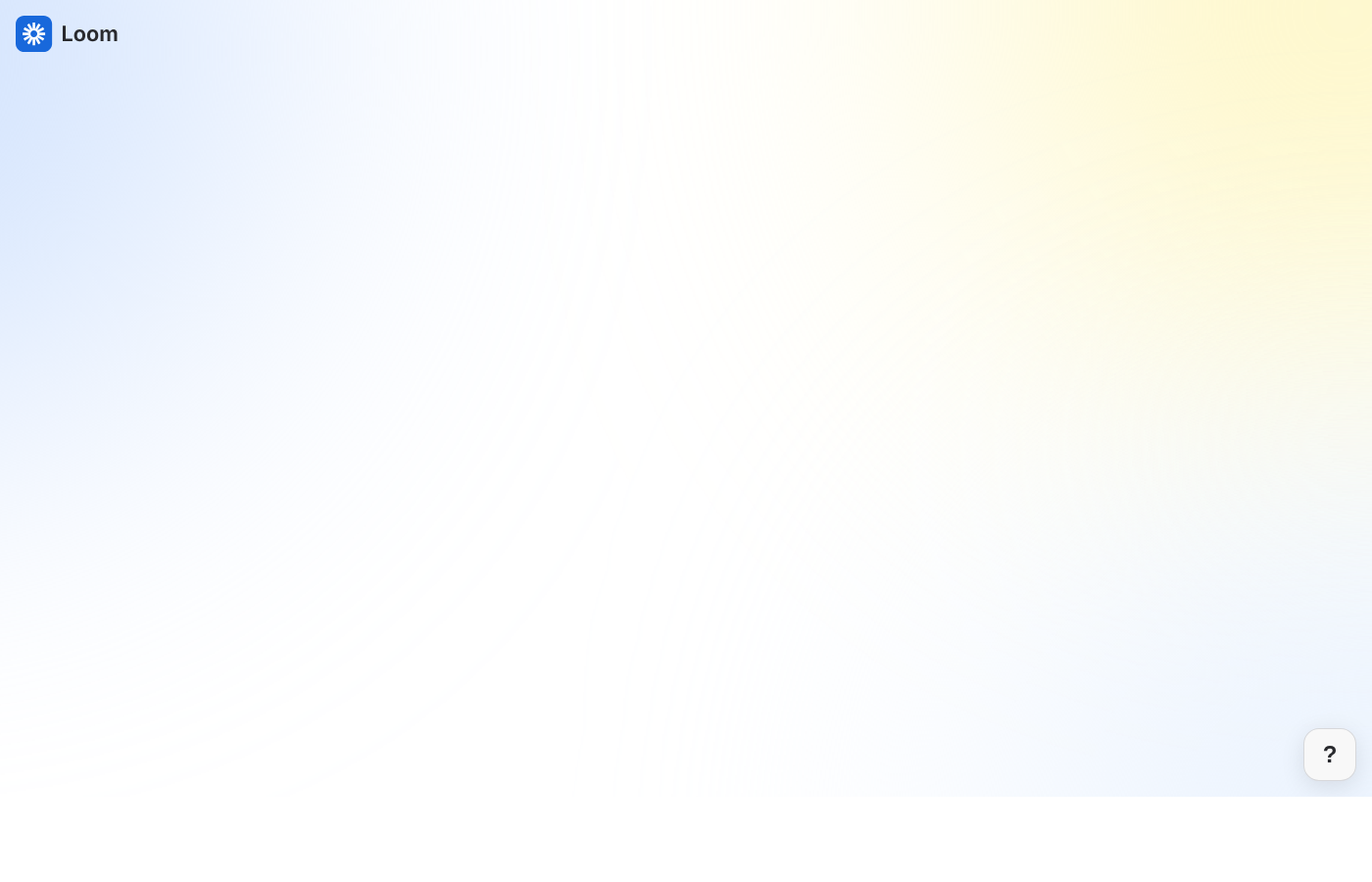 Loom 다운로드 페이지