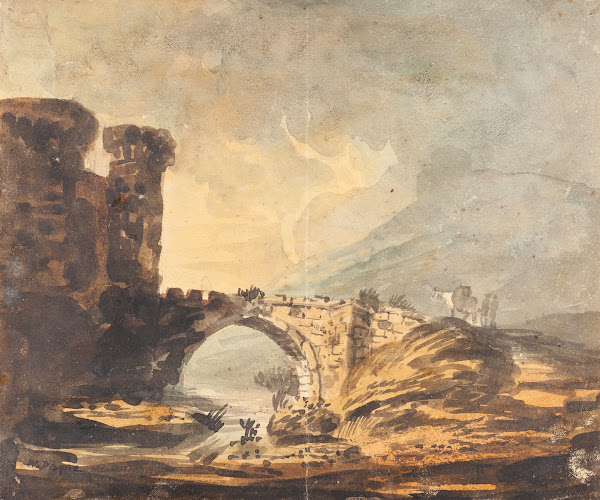 Landscape with a Castle and Bridge