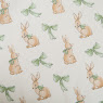 Children's changeable bedding set 4 el Twins Satin Limited Rabbit green 