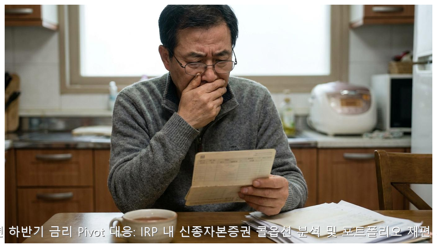2026년 하반기 금리 Pivot 대응: IRP 내 신종자본증권 콜옵션 분석 및 포트폴리오 재편 가이드 핵심 안내 및 분석 인포그래픽 (8)