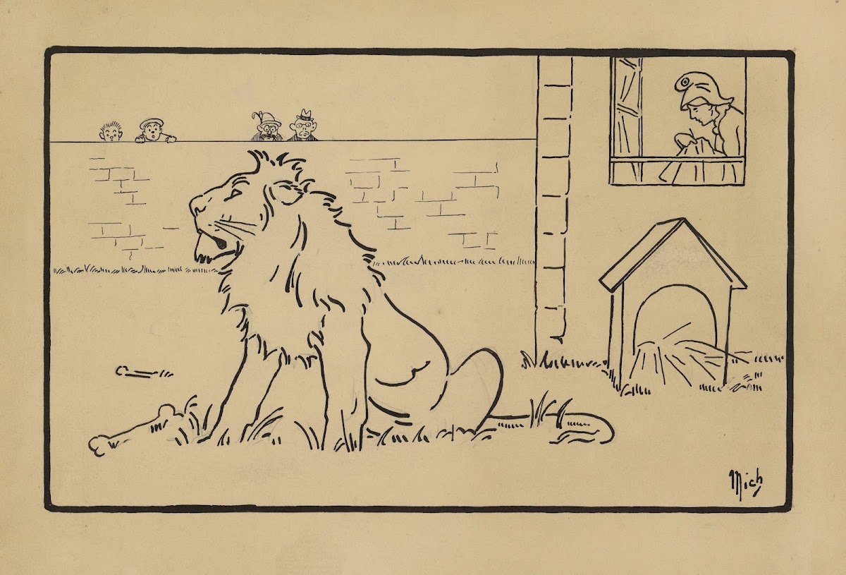 Le Lion de garde de lindustrie française