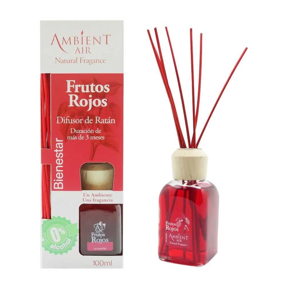 Difusor de varillas Ambientair™ aroma frutos rojos