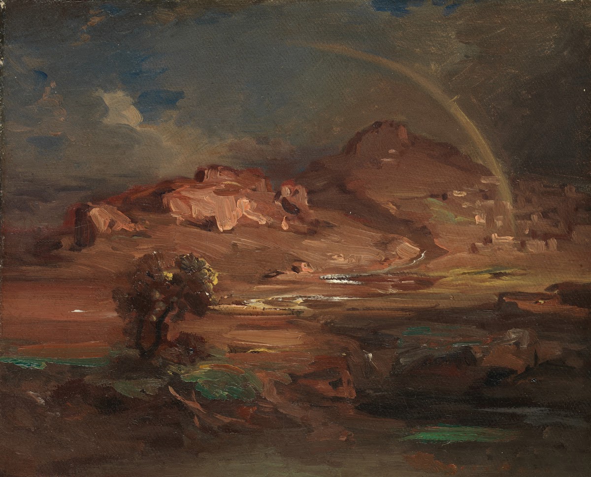 The Cemetery at Pronoia near Nauplia ca 184147