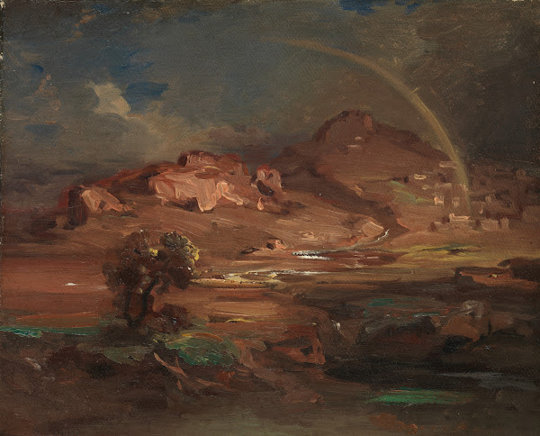 The Cemetery at Pronoia near Nauplia ca 184147