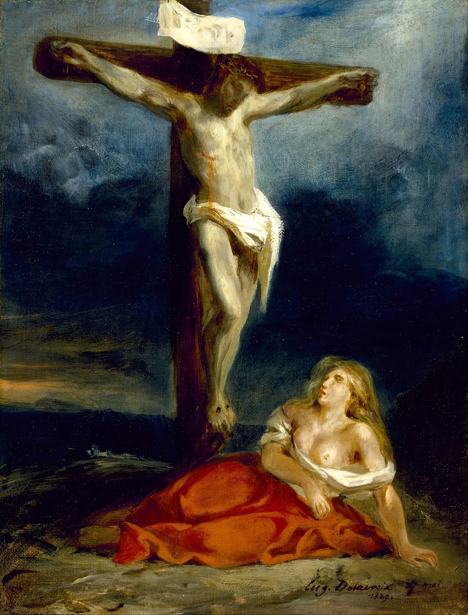 Saint Mary Magdalene At The Foot Of The Cross 1829