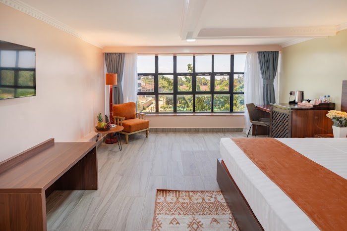 Room 4 wardrobe and storage Karen Plains Hotel Nairobi