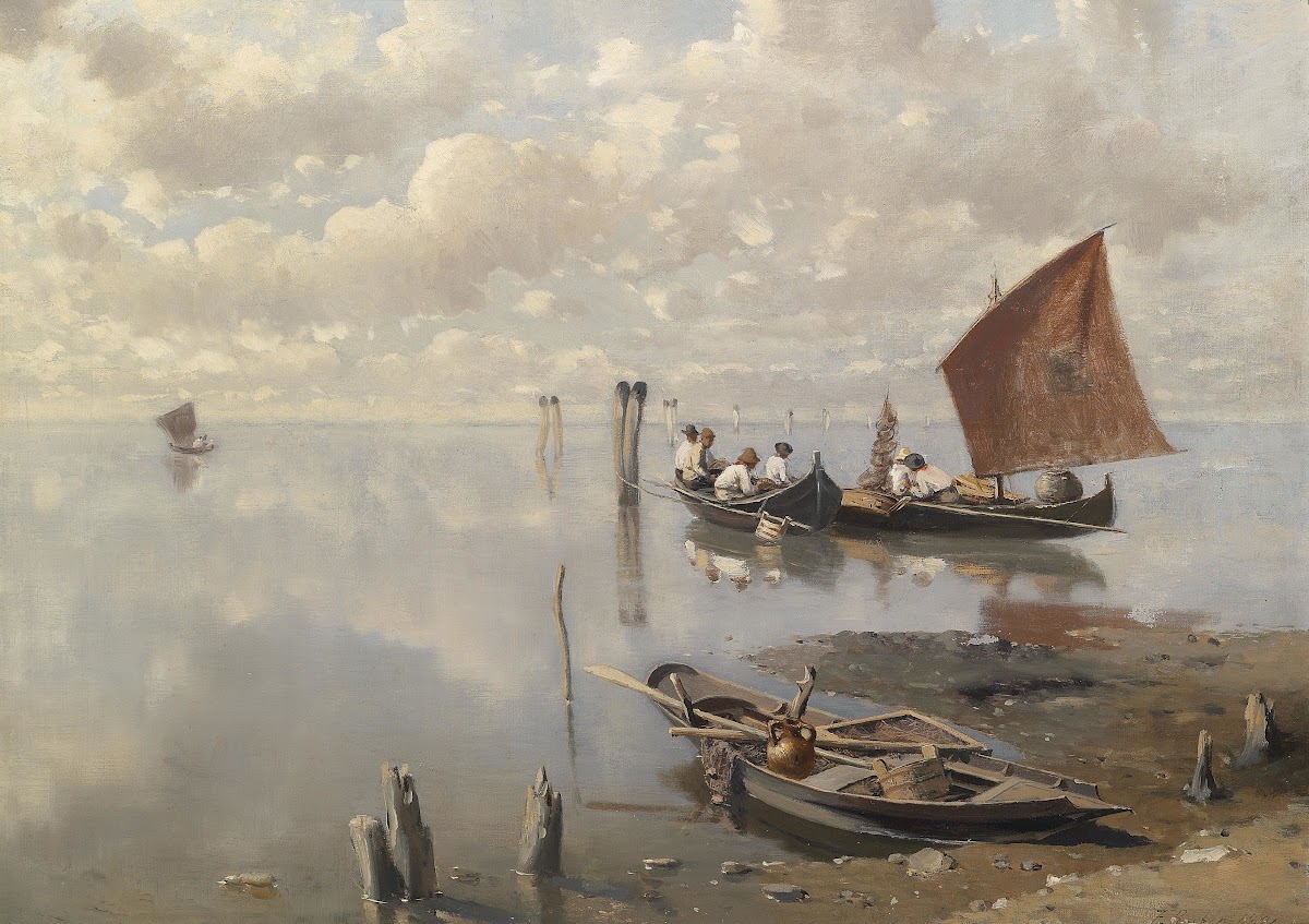 Fischer in der Lagune 1891