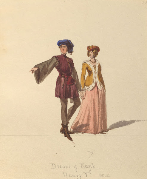 Sketches of costume Pl123 1842