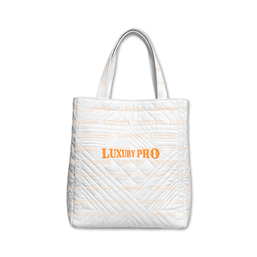 3D Quilted Tote Bag