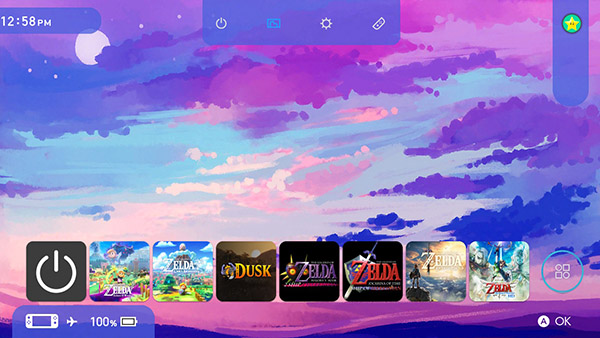 switch custom theme with decomp ports