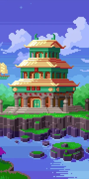 Digital Art, Thefatrat, Pixel Art, Cover Art, Fantasy Art 4K Wallpaper Background