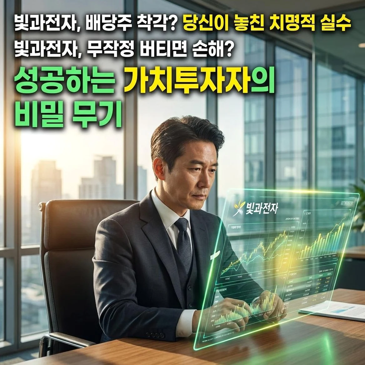 빛과전자, 배당 성장주로 착각해 덜컥 매수했다면 반드시 확인해야 할 치명적 실수