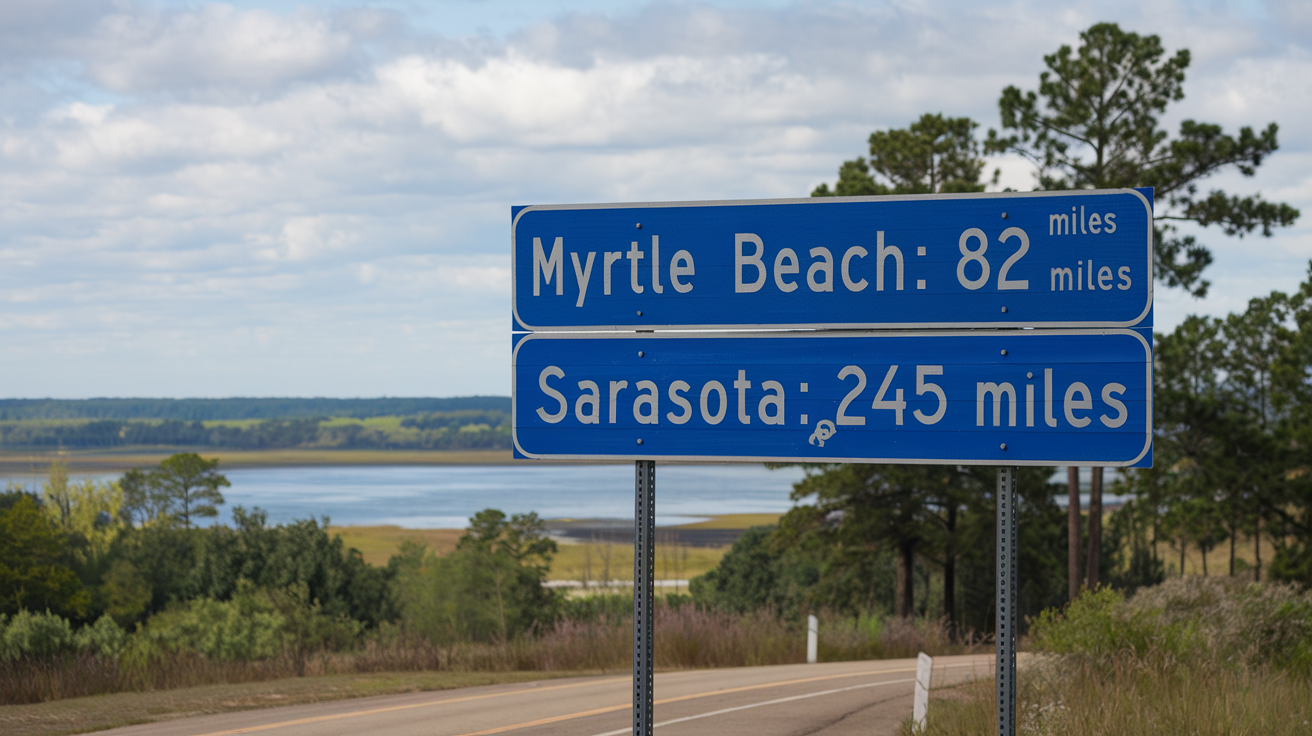 How Far Is Myrtle Beach from Sarasota? Distance & Travel Tips