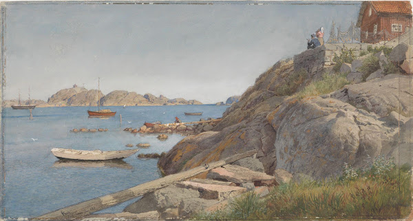 Landscape by Stavern 1884