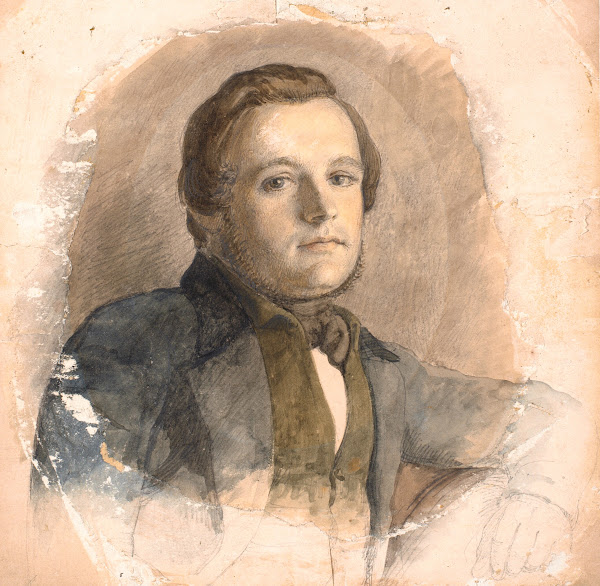 Mandsportræt Angives at være medlem af slægten From 1839   1849