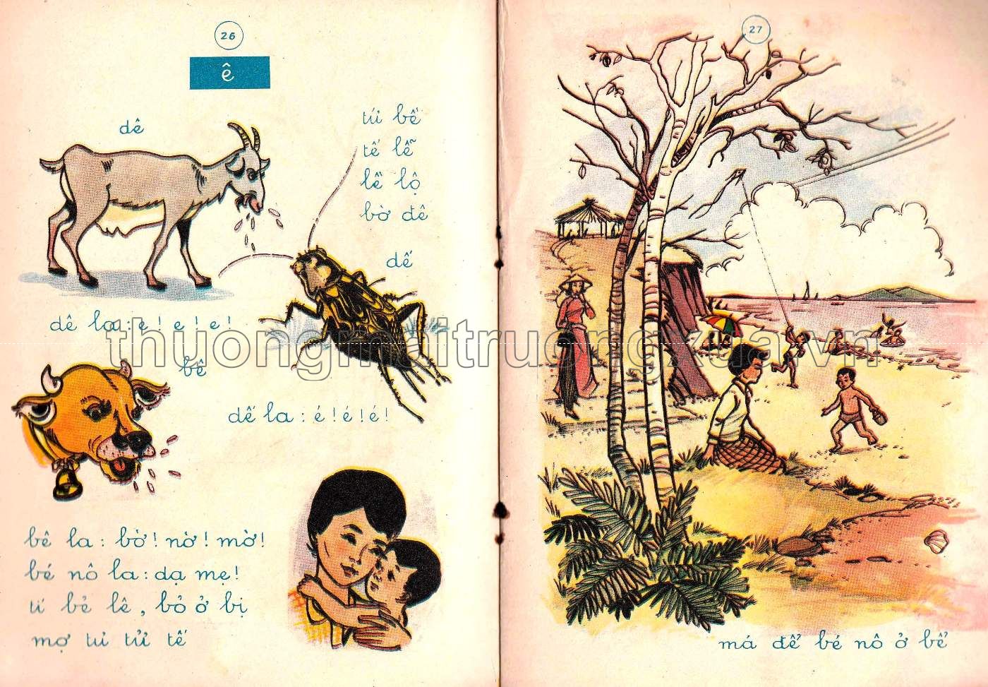 Đọc giỏi đi con (tập đọc lớp năm, cuốn thứ nhất, 1968) - Trang 59