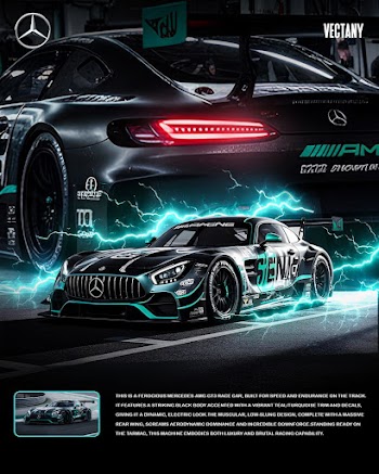 Mercedes-Benz Digital Art Picture