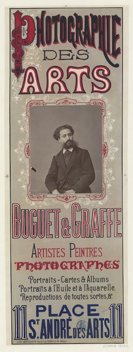 Photographie des Arts Buguet  Graffe 1872
