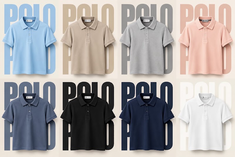 Camiseta polo piqué suave