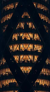 Metallic Hexagonal Honeycomb Geometric Texture Closeup