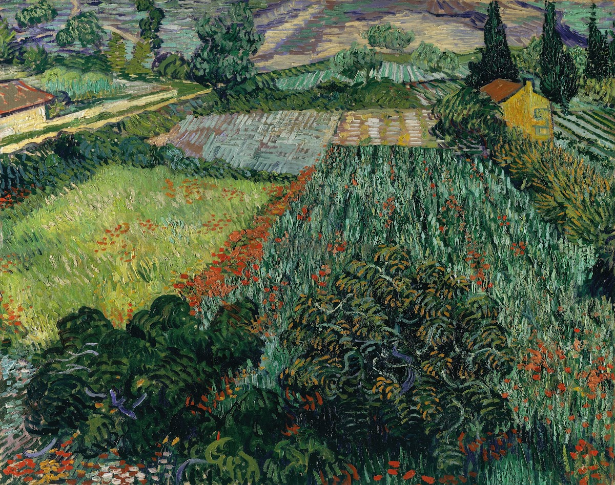 Field with Poppies 1889