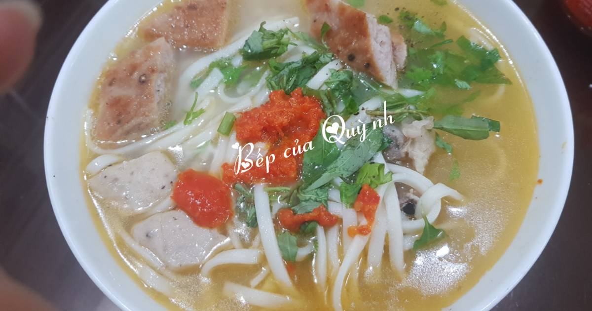 Bánh canh chả cá thu