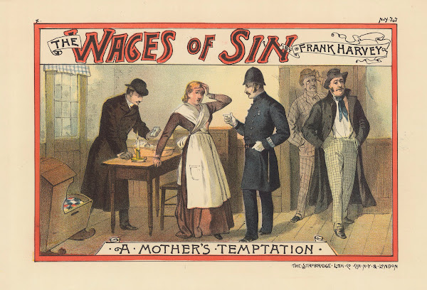 The Wages of sin by Frank Harvey A mothers temptation 1885