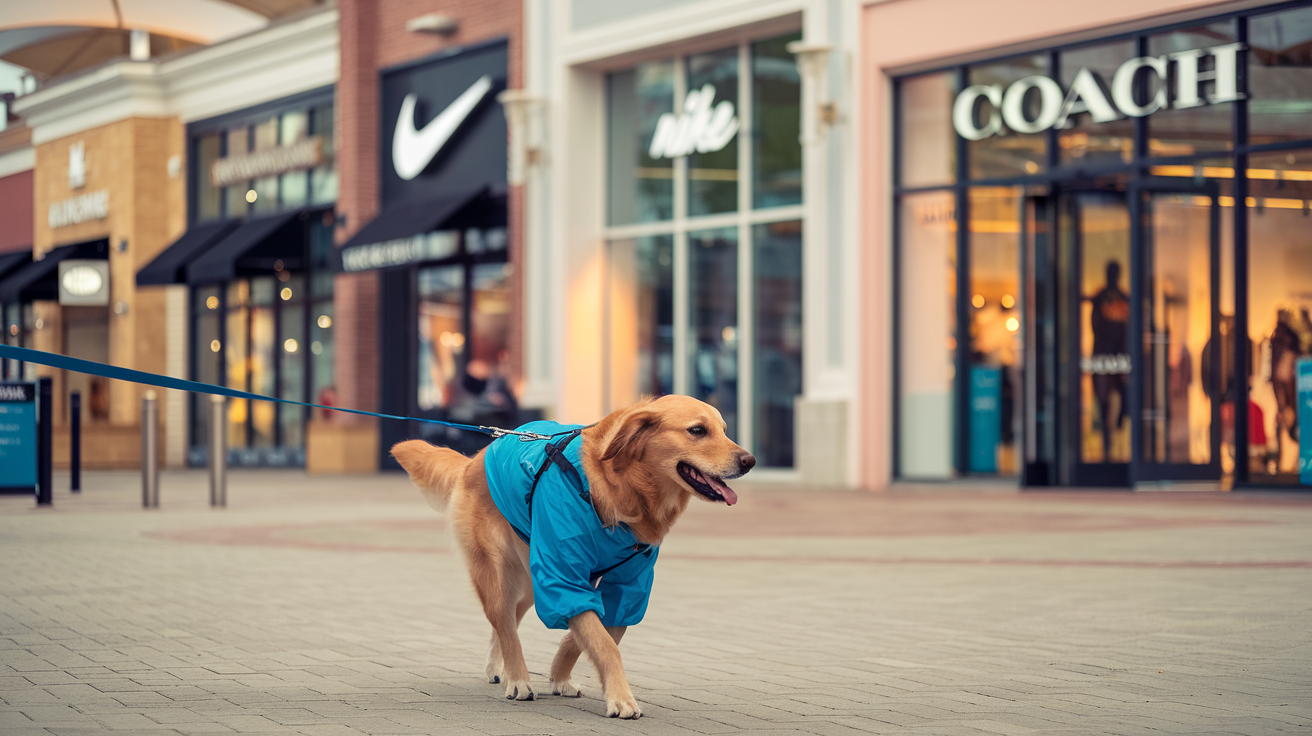 Are Dogs Allowed at Tanger Outlets in Myrtle Beach?