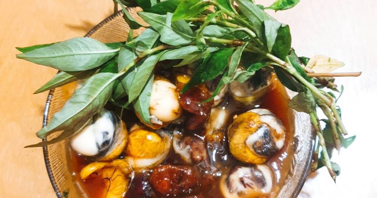 Cút Lộn xào Me