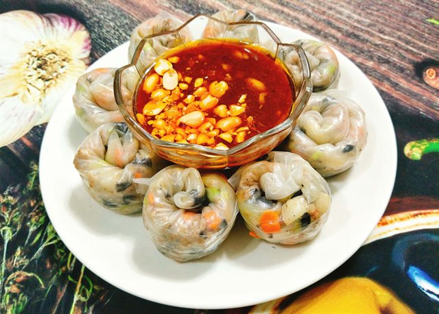 Bánh Tráng Lụi Chấm Mắm Me