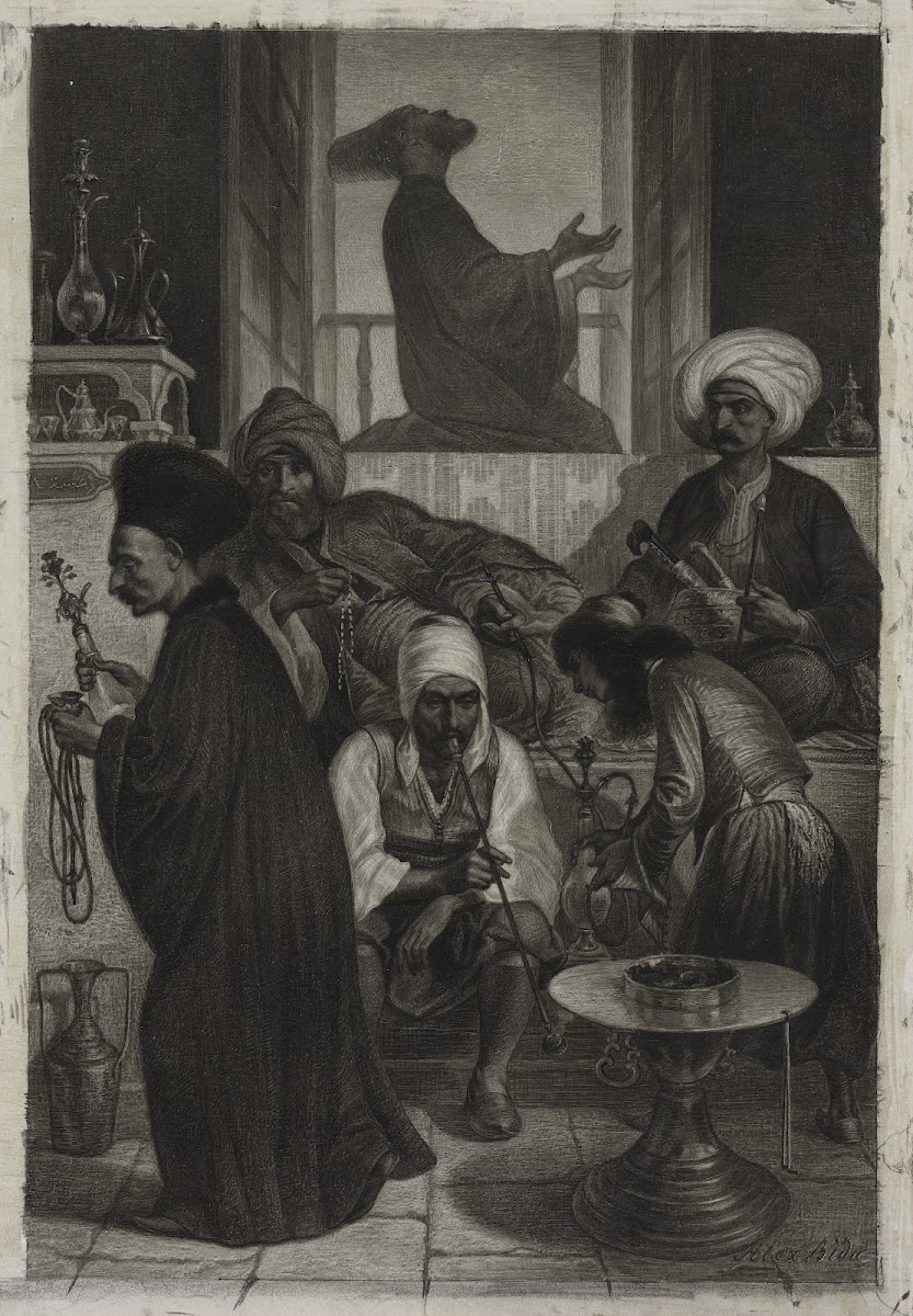 Café in Constantinople 1847
