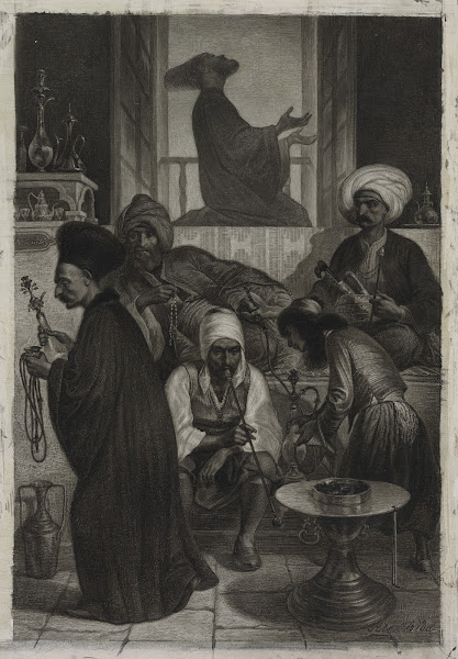 Café in Constantinople 1847