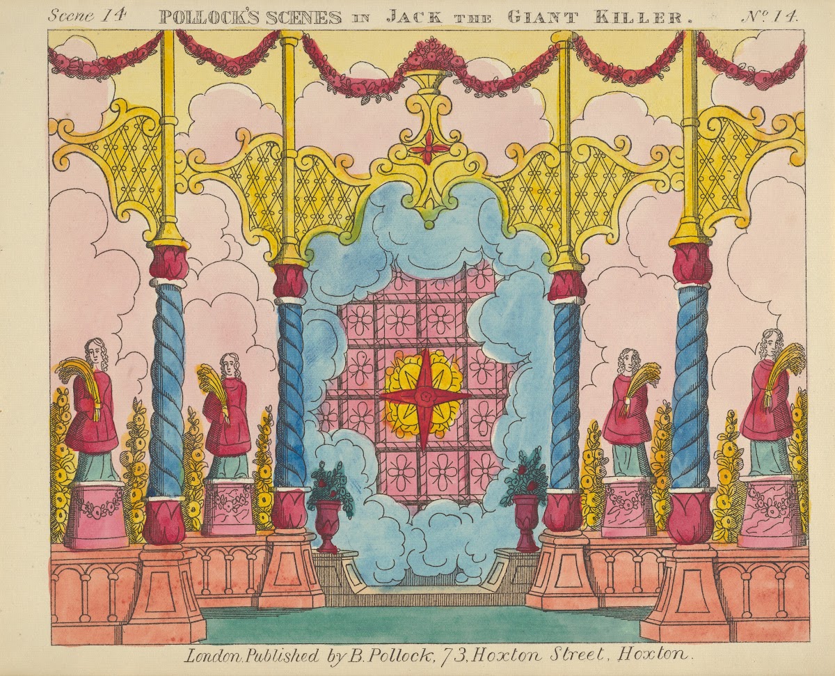 Jack and the Giant Killer Scenes for a Toy Theater Pl14 18701890