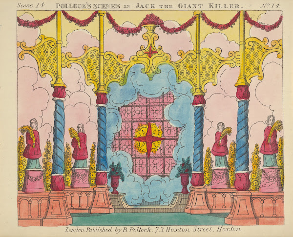 Jack and the Giant Killer Scenes for a Toy Theater Pl14 18701890