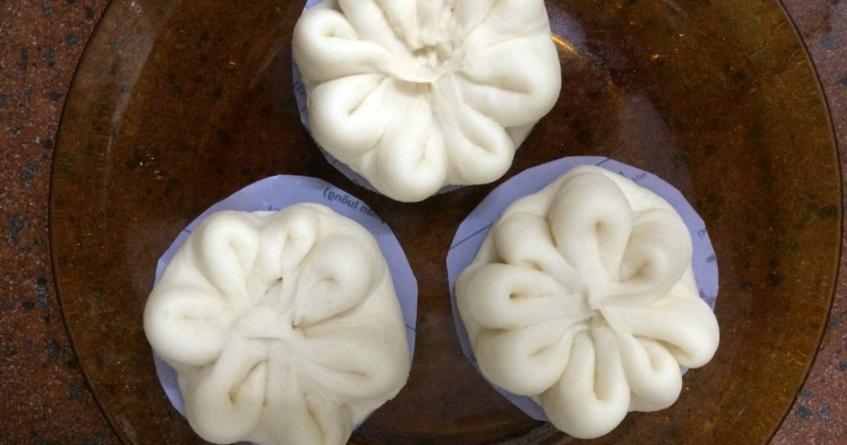 Bánh Bao Chay Bông Hoa