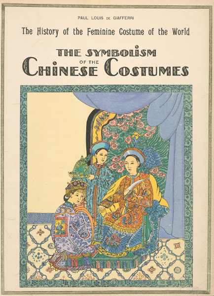 The symbolism of the Chinese costumes 1926 1927