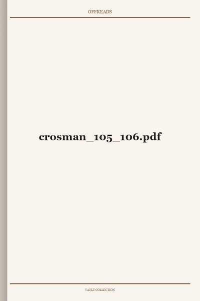 crosman 105 106