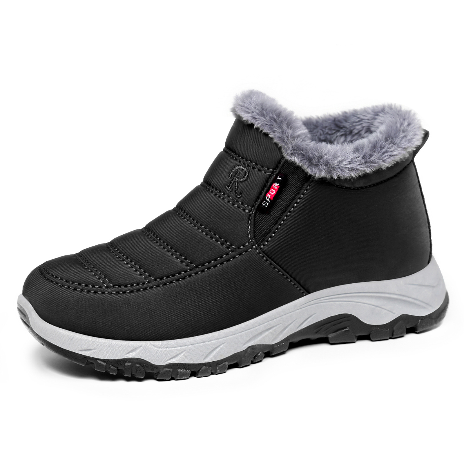 Insulated Unisex Winter Boots with Wool Blend Lining
