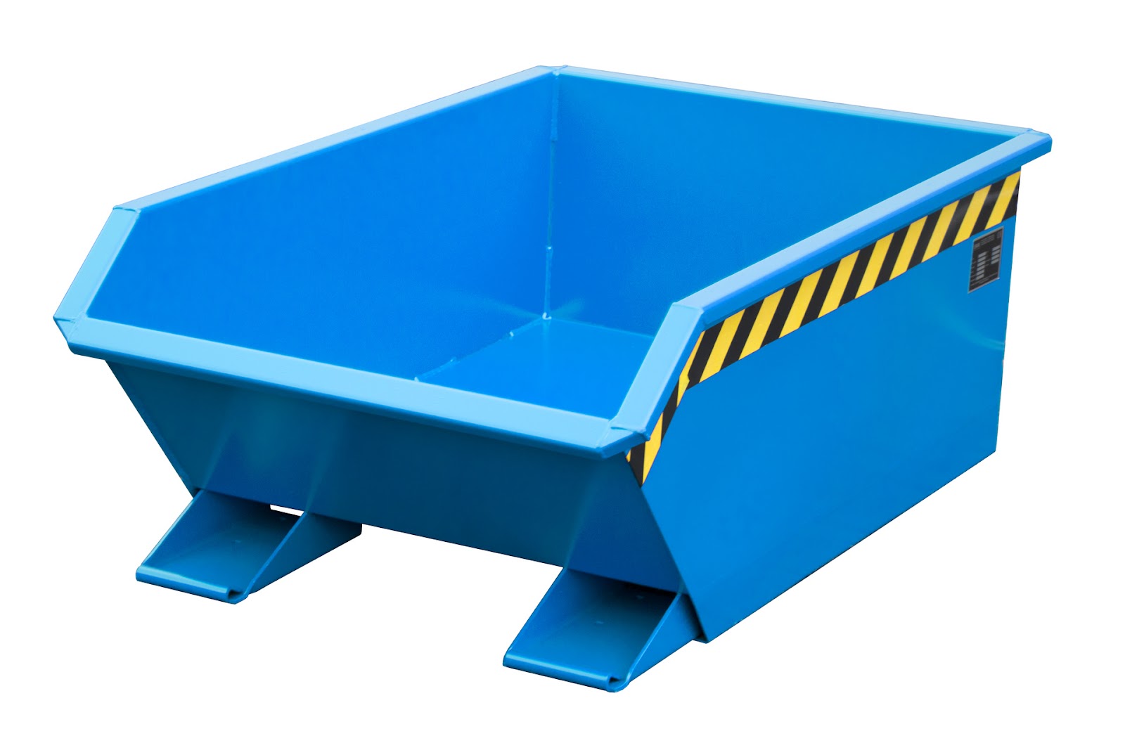 Mini-Kiepcontainer MGU 270, gelakt, Lichtblauw