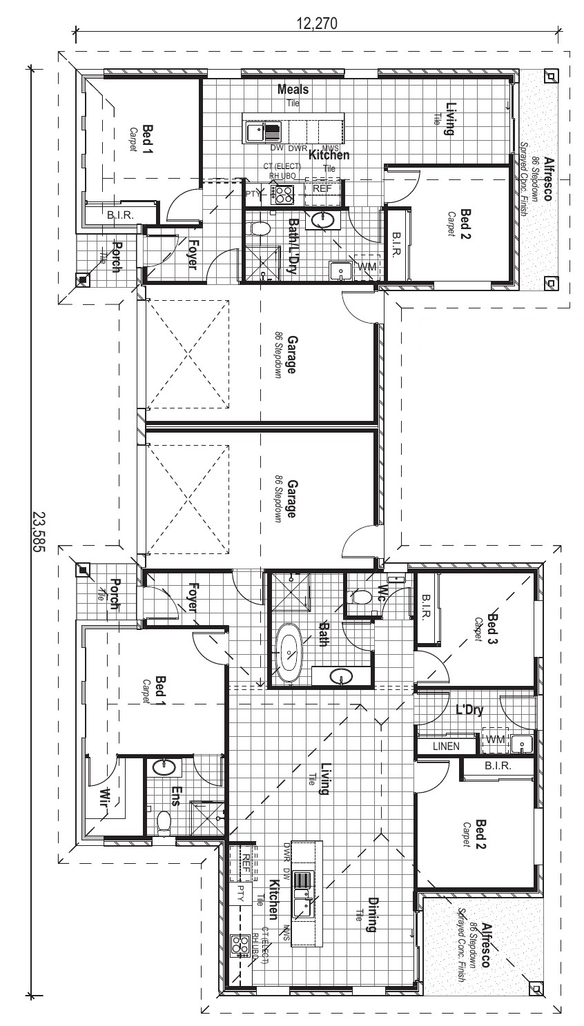 Dual Key Investment Property in Heddon Greta, NSW | Aus Investment Properties - Floor Plan 1
